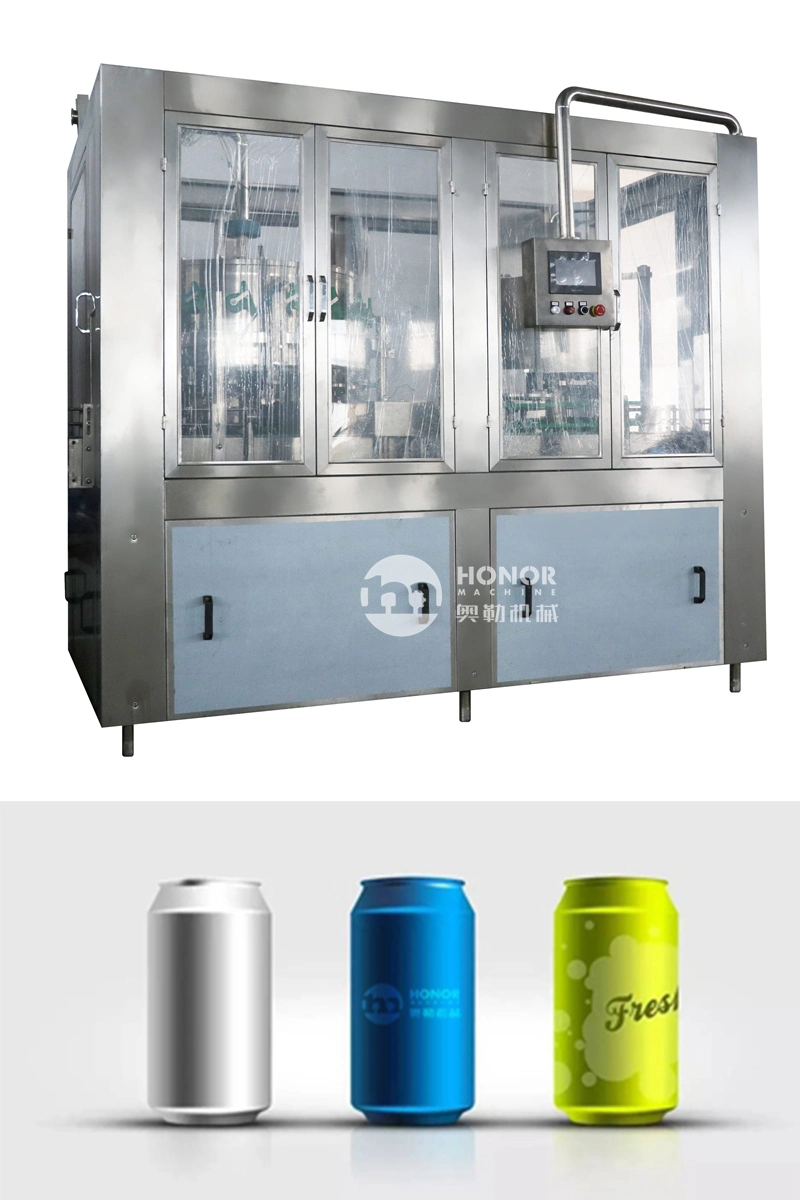 Mixing Precision High Gas Beverage Beer Aluminum Can Filling Production of Blowing Bottle Equipment