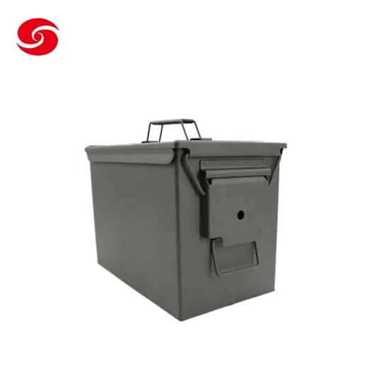 Green Army Standard M2a1 Gd1002 Metal Ammo Can Metal/Aipu Wholesale Waterproof Military Metal Ammo Can