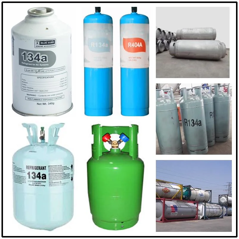 China Refrigerant Factory Supply Auto A/C Air Conditioning Gas Refrigerant R134A Small Can