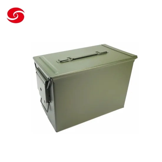 Green Army Standard M2a1 Gd1002 Metal Ammo Can Metal/Aipu Wholesale Waterproof Military Metal Ammo Can