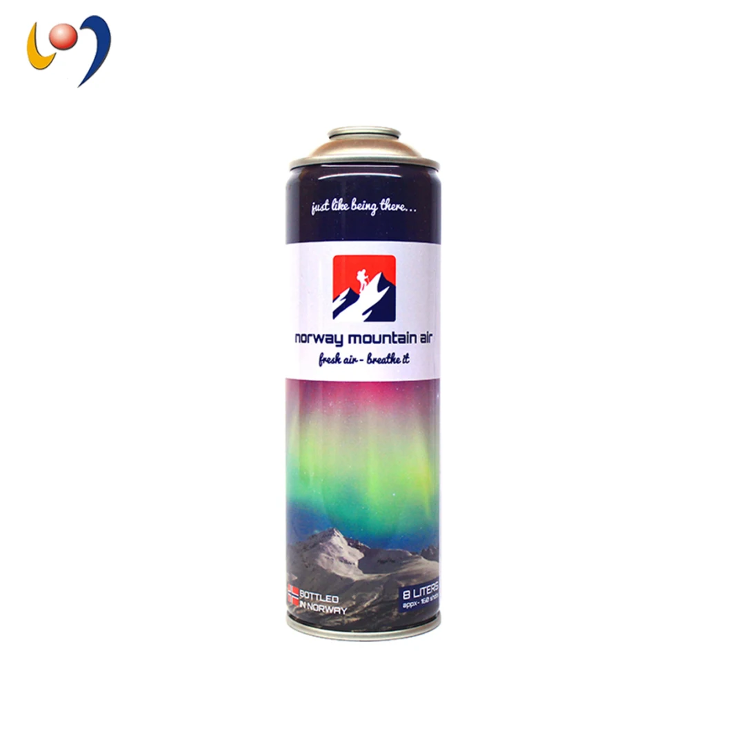 OEM Empty Tinplate Aerosol Can for Gas Butane for Camping