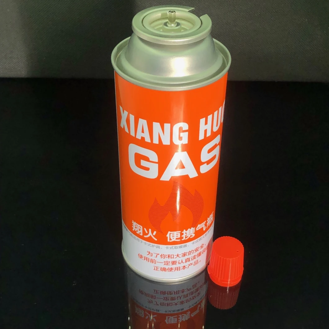 Custom Made Aerosol Cans for Butane Gas 400ml 65*158mm
