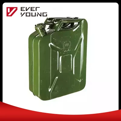 Portador vertical del bidón de gas del bidón del combustible del metal del verde oliva 10L de la ONU aprobado