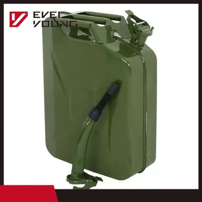 Jerry Can Nato Metal Gas Gasoline 5/10/20L Can Style Type Steel Jerry Cans para transportar gasolina Diesel Fuel